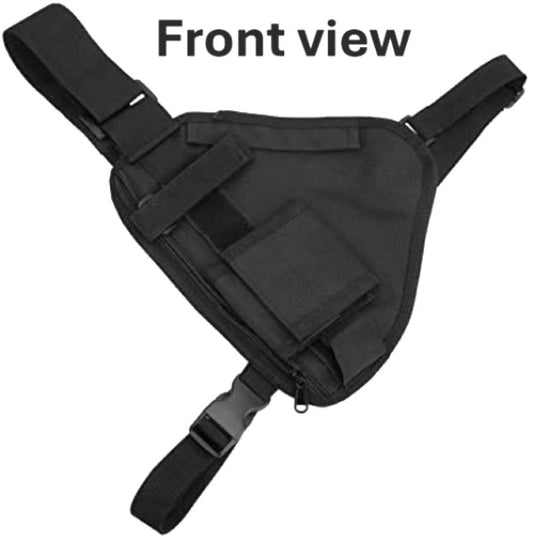 Multifunctional adjustable chest bag for smart phone and accessories