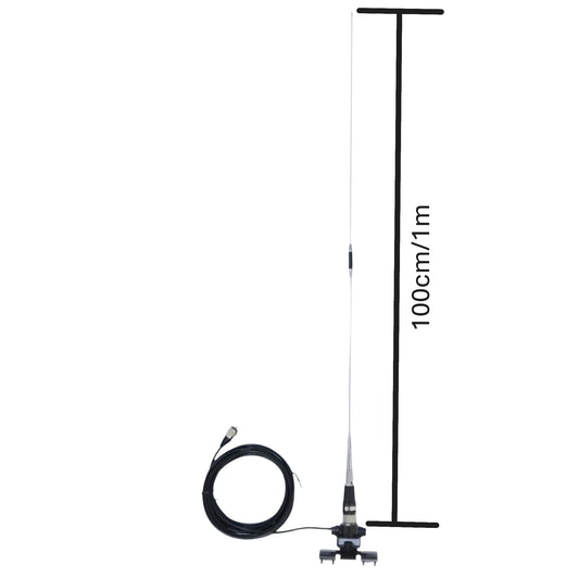Mobile VHF/UHF antenna with metal mounting bracket(set)