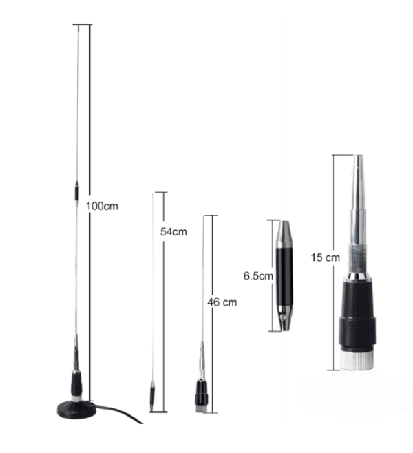 QYT KT-8900 VHF/UHF mobile radio with Antenna