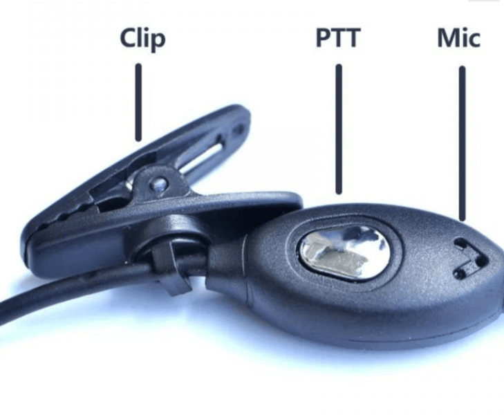 Earpiece Headset for 2 way radio (K Plug)