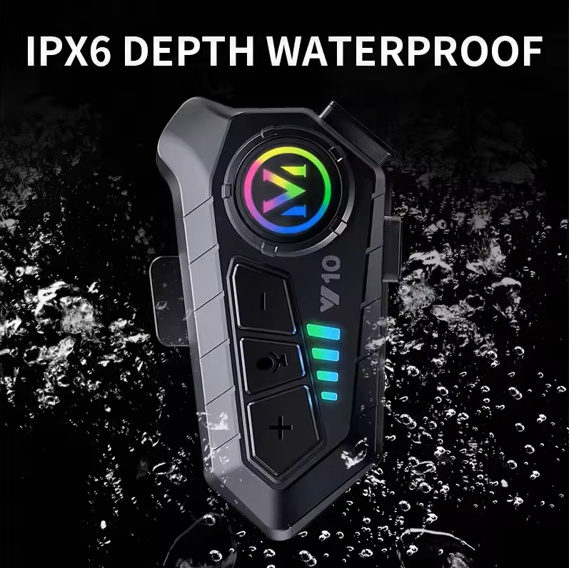 1000mAh Motorcycle Helmet Headset Voice Contro Wireless Hands-on Talking Headset Handsfree Call