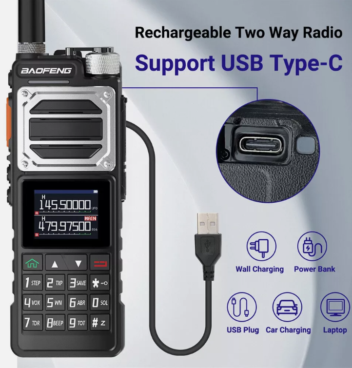 Baofeng UV25 10WATT radio-KHAKI Colour