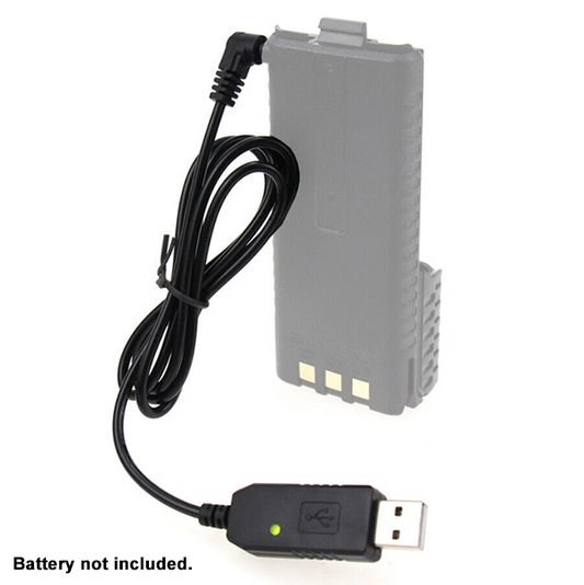 Charging cable for Baofeng UV5R(extended battery)