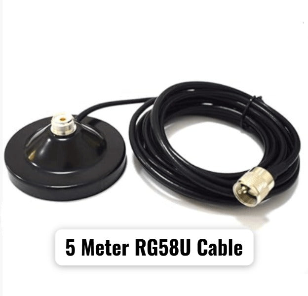 Mobile VHF/UHF Magbase Antenna(set)