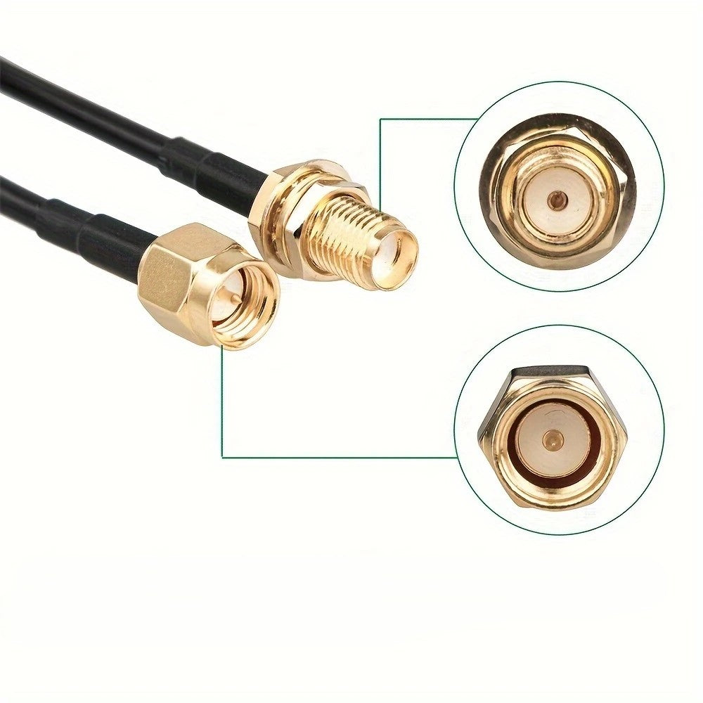 5 meter RG174 Coaxial extension cable (SMA-Male to SMA-Female)