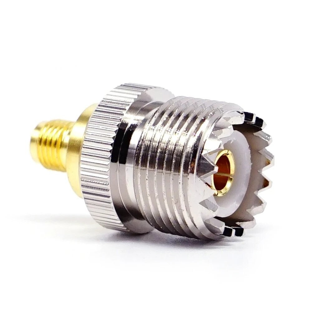 SO-239/UHF to SMA Female RF Barrel Adapter