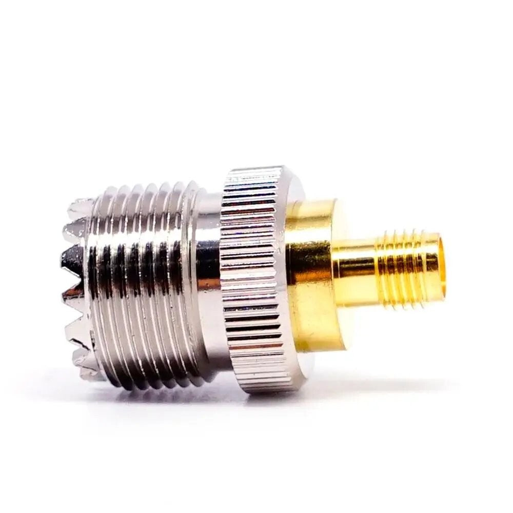 SO-239/UHF to SMA Female RF Barrel Adapter