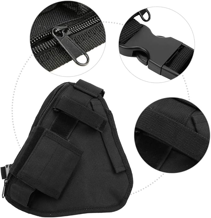Multifunctional adjustable chest bag for smart phone and accessories