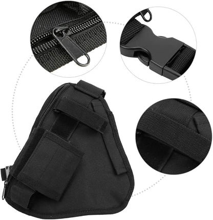 Multifunctional adjustable chest bag for smart phone and accessories