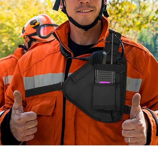 Multifunctional adjustable chest bag for smart phone and accessories