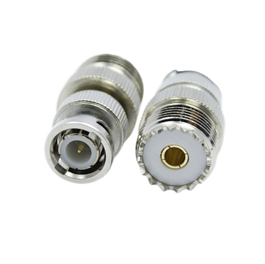 BNC Male to UHF/SO-239 Female Adapter