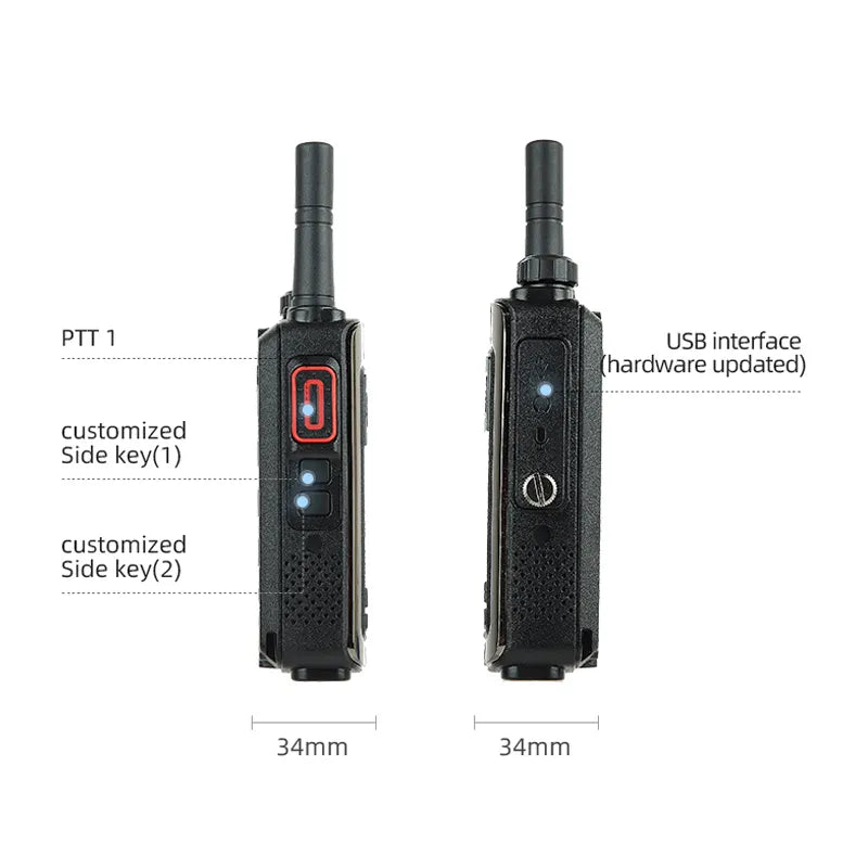 Yanton T-X9 POC(sim card) Radio.