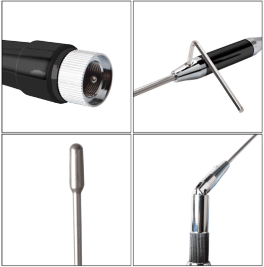 Mobile VHF/UHF antenna with stainless steel mounting bracket(set)