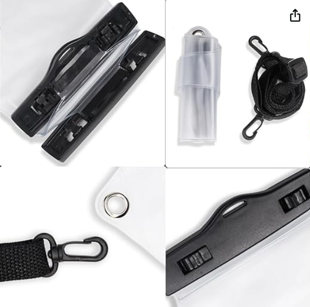 Universal Waterproof Radio Pouch with Lanyard