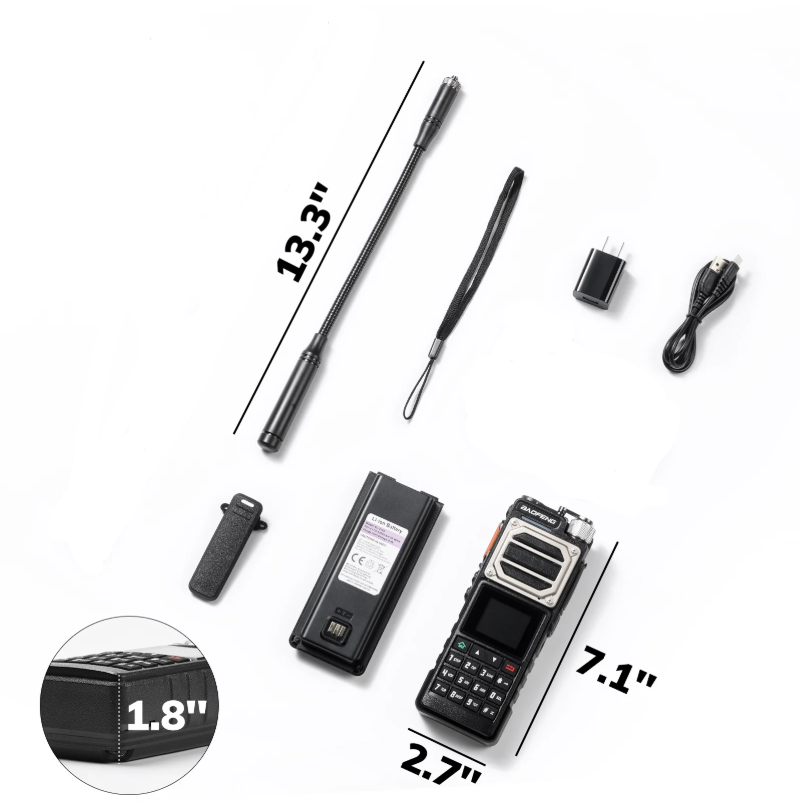 Baofeng UV25 10WATT radio-DARK BROWN ARMY Colour