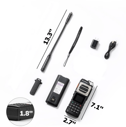 Baofeng UV25 10WATT radio-DARK BROWN ARMY Colour