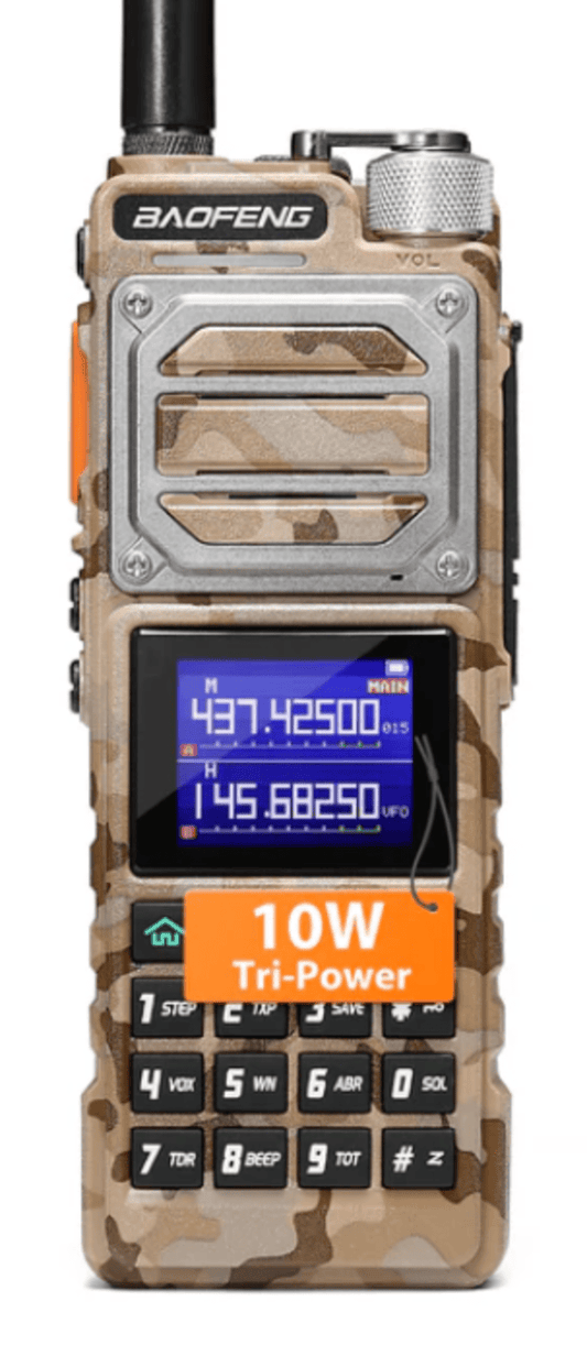 Baofeng UV25 10WATT radio-KHAKI Colour