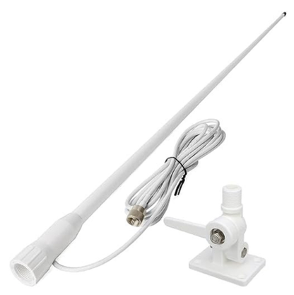 VHF Boat Antenna with mounting bracket
