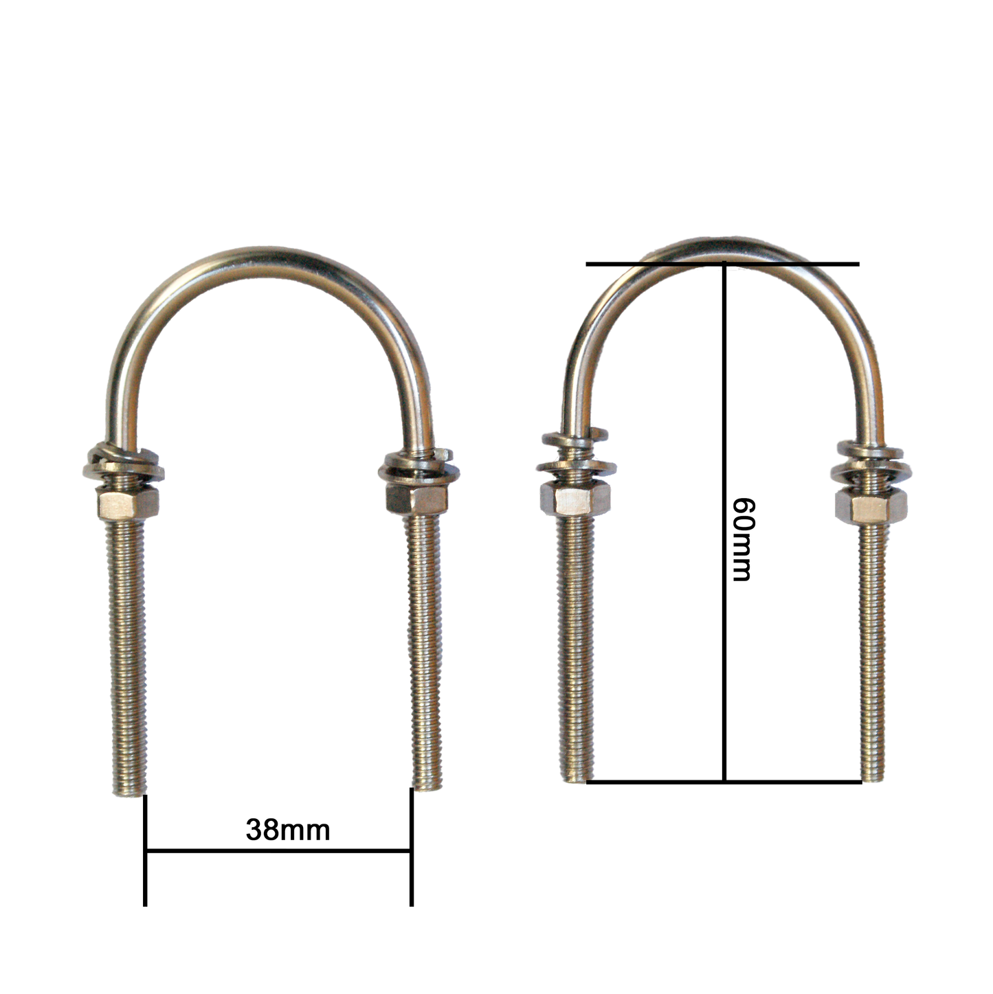 Stainless steel Antenna mounting bracket (90degree mount)