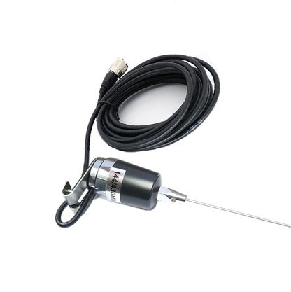 Mobile VHF/UHF NMO antenna with Stainless steel mounting bracket.