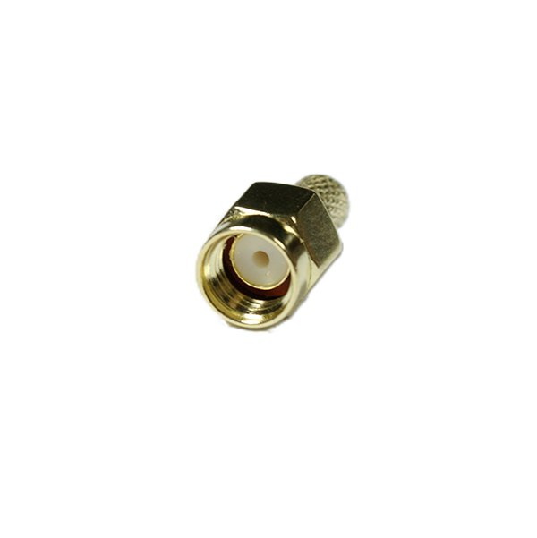 SMA-Male connector for RG58 Coaxial cable-Crimp type
