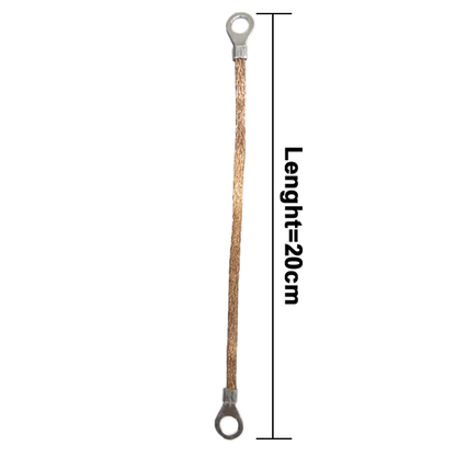 20cm Braided grounding cable