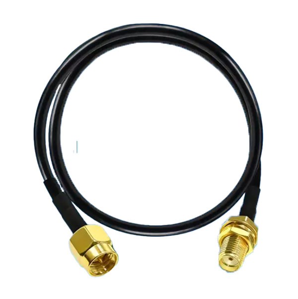 1 meter RG58 Coaxial extension cable (SMA-Male to SMA-Female)