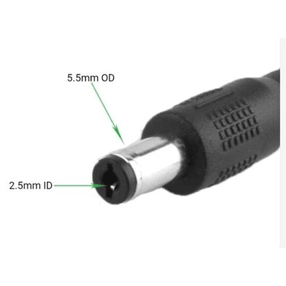 USB 5Volt to 12Volt Dc-connector(2.1mm) converter cable
