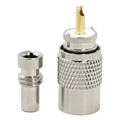 PL259/UHF Solder type connector for RG58 Coaxial cable