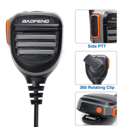 Baofeng External Speaker/Mic(Model AR780)(K-Type)