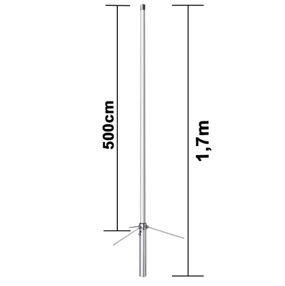 X-50 VHF/UHF Dual band base station antenna