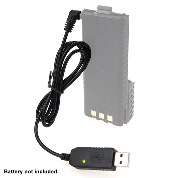 Charging cable for Baofeng UV5R(extended battery)