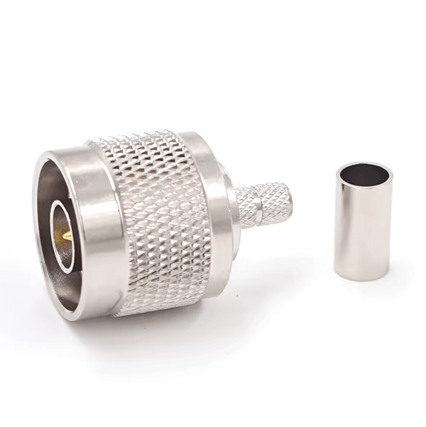 N-Type Male Connector for RG58 Cable (Crimp type)