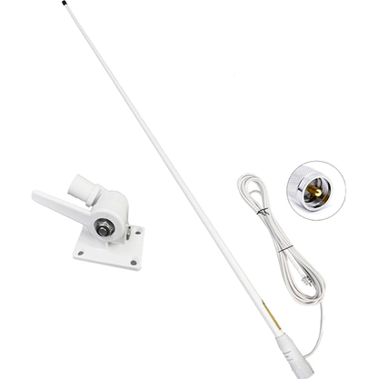 VHF Boat Antenna with mounting bracket