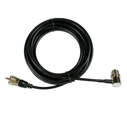5 meter PL259 to SO239(90Deg) coaxial cable