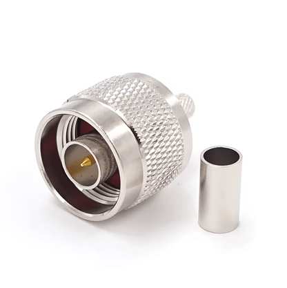 N-Type Male Connector for RG58 Cable (Crimp type)