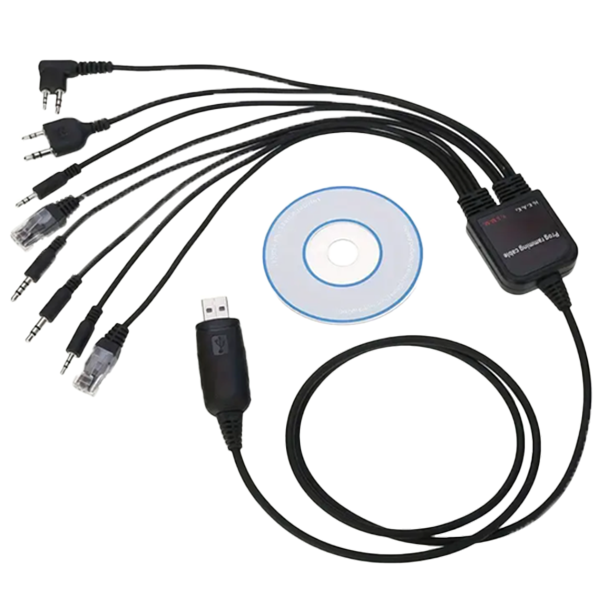 8 in 1 Programing cable for 2 way radios