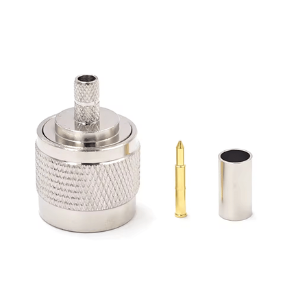 N-Type Male Connector for RG58 Cable (Crimp type)