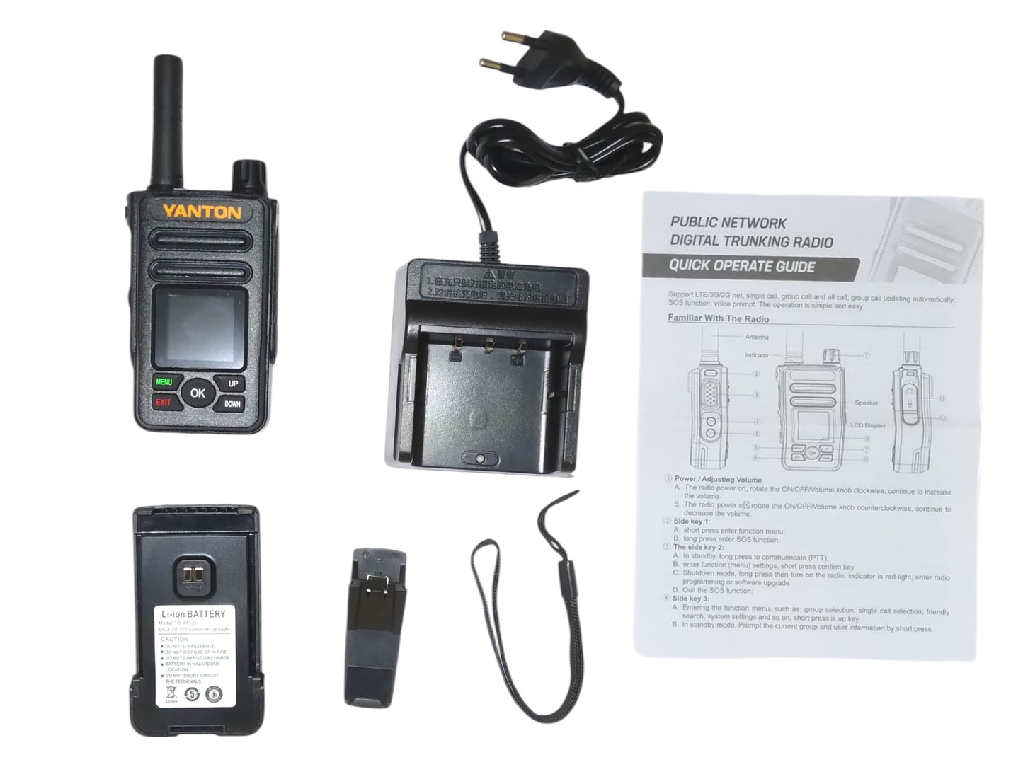 Yanton T-X8Plus Ultra small POC(sim card) radio