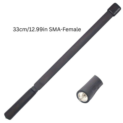 Tactical 33cm Dual-Band Foldable Antenna - SMA Female