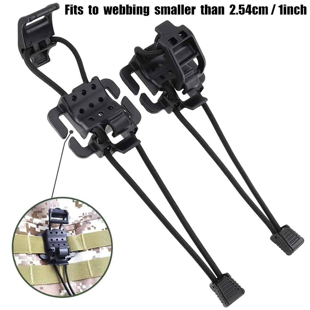 Molle Gear Straps Equipment Tether clips, Multipurpose Fastener