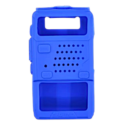 Rubber cover for Baofeng UV5R Radio (Blue Colour)